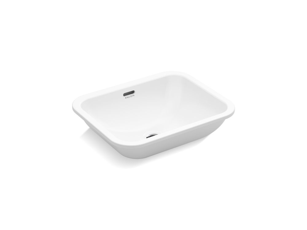 PERFECT UM SINK, SOFT RECTANGLE GLZD - KOHLER LUXURY -  (  - LUXURY - 487x392 mm - 19.48inchX15.68inch )