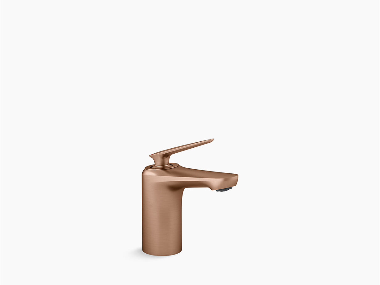 FLUENCE TM SINGLE-HANDLE BATHROOM SINK FAUCET - KOHLER PREMIUM -  ( BRUSHED ROSE GOLD - PREMIUM - 0x15 mm - 0inchX0.5inch )