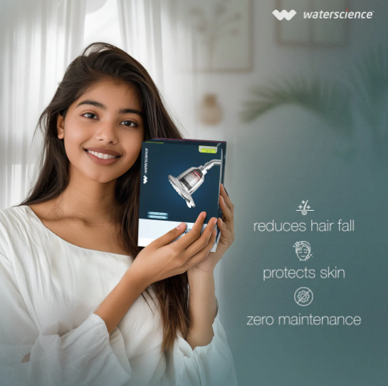 CLEO MULTI-FLOW SHOWER FILTER WITH SHOWER & ARM (HIGH HARDNESS CARTRIDGE) - SUNDRY - (CHROME - WATERSCIENCE - 0x0 mm - 0inchx0inch)