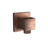 WALL OUTLET SQUARE - JAQUAR FAUCETS -  ( ANTIQUE COPPER - SHOWER ACC. - 0x15 mm - 0inchX0.5inch )