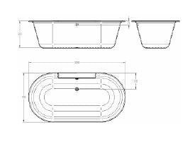 EUROCOSMO BATH TUB DROP-IN ACRYLIC - GROHE - ( ALPINE WHITE - G4 - EUROCOSMO - 1800x900 mm - 72inchX36inch )