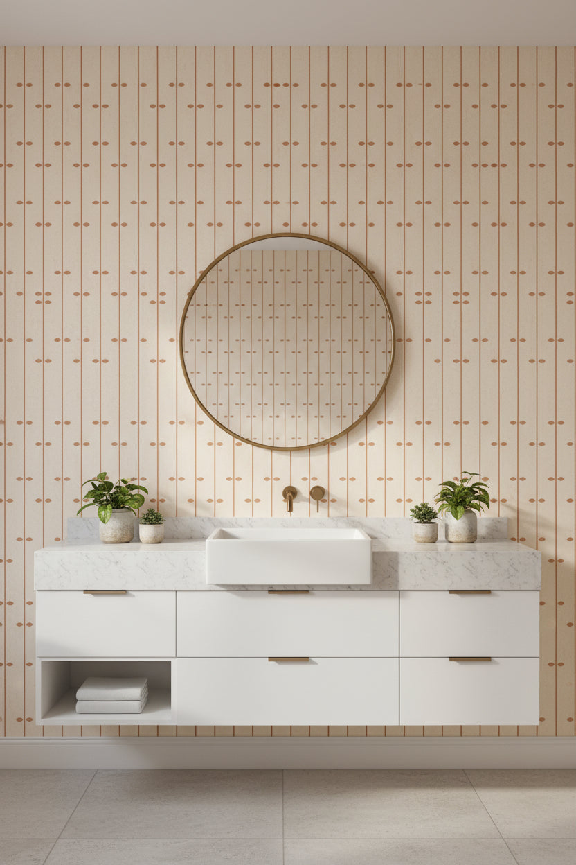AREBIC RED DECOR HL - INDIAN TILES - ( - CRIST DECOR - 1200x600 mm - 48inchX24inch)