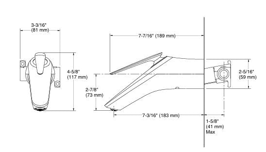 FLUENCE + WM LAV FAUCET TRIM+VALVE - KOHLER PREMIUM -  ( VIBRANT ROSE GOLD - PREMIUM - 0x15 mm - 0inchX0.5inch )