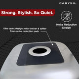 1 BOWL W/O DRAIN BOARD (DEPTH 9INCH) THK 1MM - CARYSIL -  ( MATT - MICRO RADIUS R10 - 680x430 mm - 27inchX17inch )