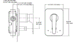 ALEO-SL EXP.BATH AND SHOWER TRIM - KOHLER PREMIUM -  ( POLISHED CHROME - PREMIUM - 0x15 mm - 0inchX0.5inch )