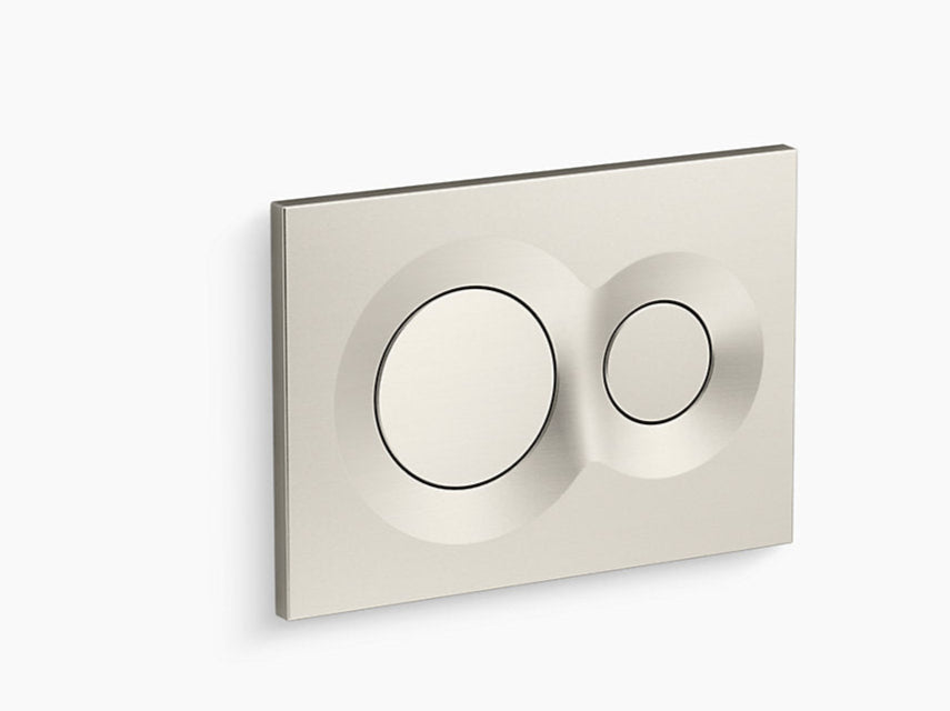 (PRUN)LYNK FACEPLATE (FLUSH PLATE)MECHAN - KOHLER PREMIUM -  ( BRUSHED NICKEL - PREMIUM - 0x0 mm - 0inchx0inch )