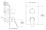 FLUENCE AT360 TRIM+VALVE - KOHLER PREMIUM -  ( VIBRANT BRUSHED BRONZE - PREMIUM - 0x0 mm - 0inchX0inch )
