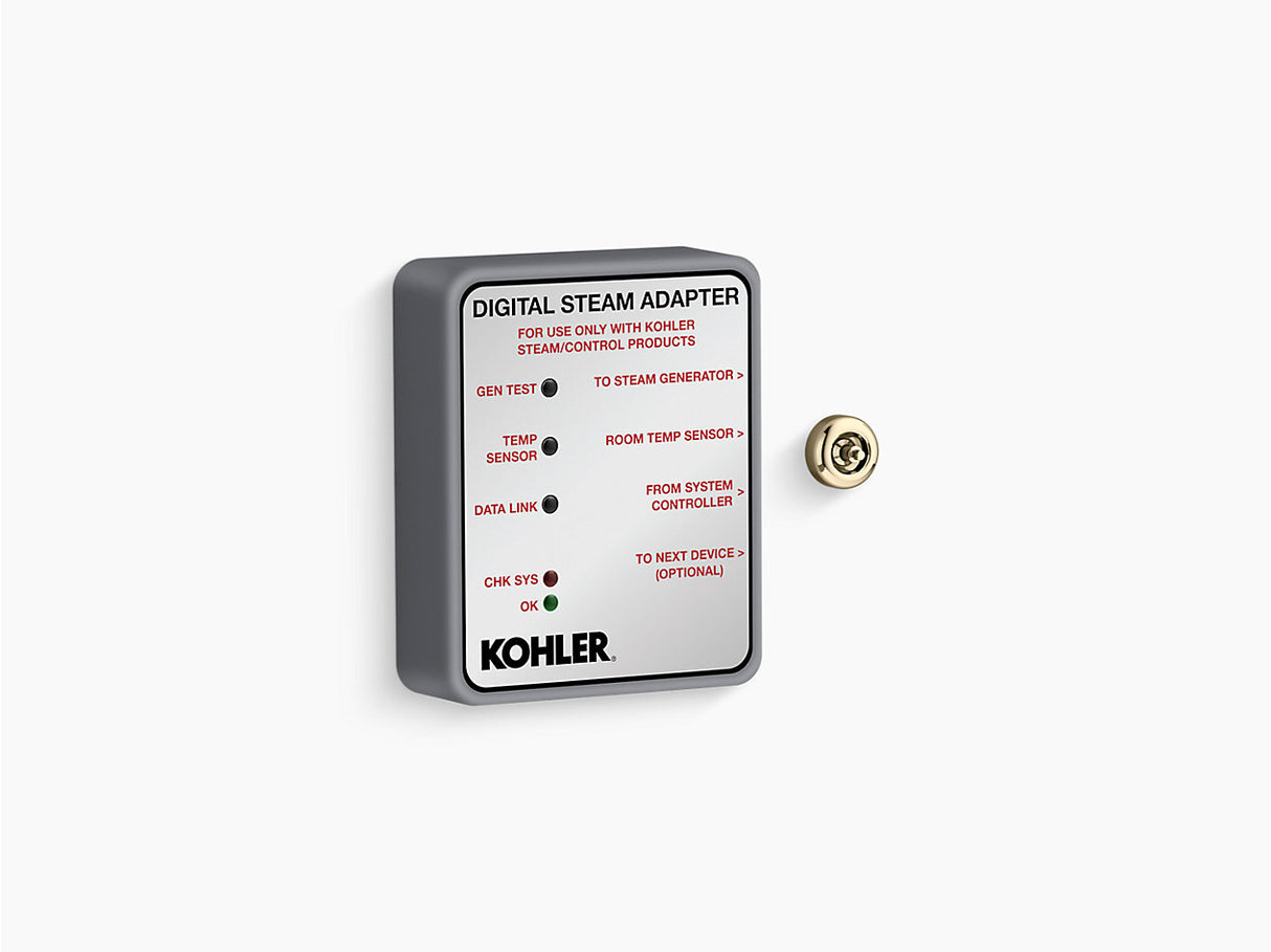INVIGORATION SERIES DIGITAL STEAM ADAPTER KIT - KOHLER LUXURY -  ( VIBRANT FRENCH GOLD - LUXURY - 0x0 mm - 0inchX0inch )