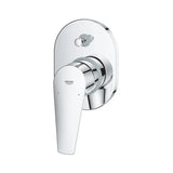 BAUEDGE SINGLE-LEVER HANDLE BATH MIXER 1/2INCH- GROHE-G2 -  ( CHROME - G2 - BAUCOSMOPOLITAN - 0x15 mm - 0inchX0.5inch )