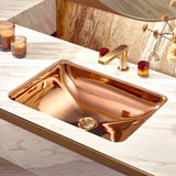 FOREFRONT UNDERCOUNTER LAVATORY - KOHLER LUXURY -  ( ROSE GOLD - LUXURY - 570x400 mm - 22.8inchX16inch )