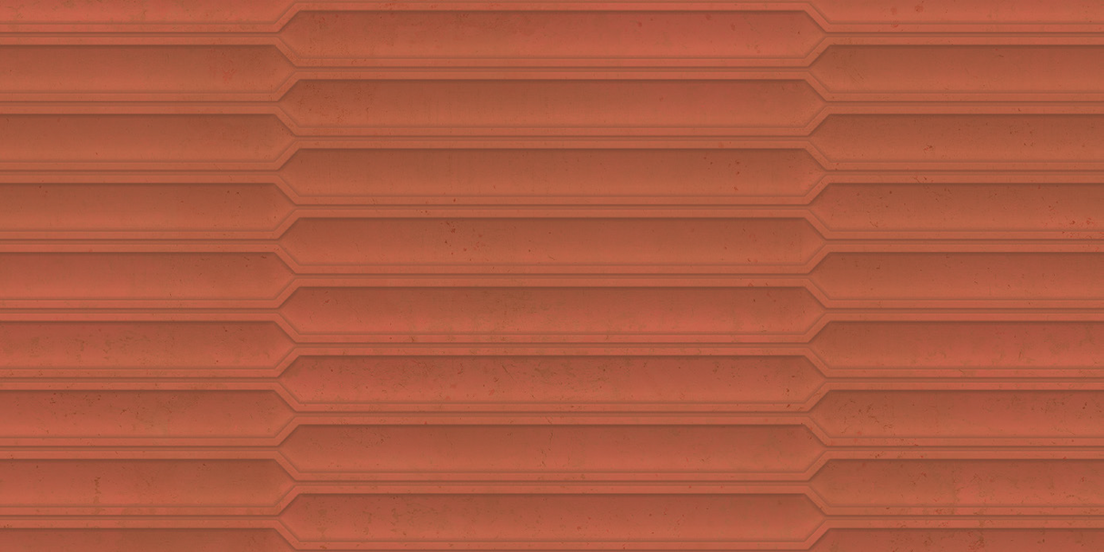 8095 HL - INDIAN TILES -  (  - BLACKBERRY GLOSSY - 600x300 mm - 24inchX12inch )