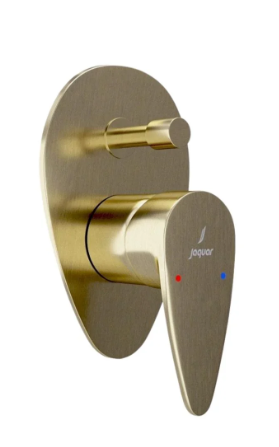 SINGLE LEVER EXPOSED PARTS KIT OF HI-FLOW DIVERTER - JAQUAR FAUCETS -  ( GOLD DUST - VIGNETTE PRIME - 0x15 mm - 0inchX0.5inch )