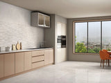 GROOVE QUARTZITE CREAM MATT TEXTURE - SIMPOLO-TILES -  (  - IMPATTO MATT - 1198x598 mm - 48inchX24inch )