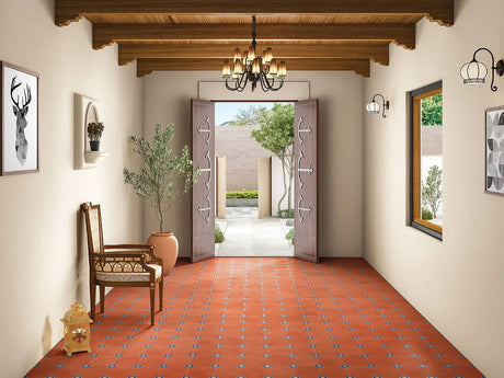 TERRA BADGE MATT - SIMPOLO-TILES -  (  - TINY TILE MATT - 198x198 mm - 7.8inchX7.8inch )