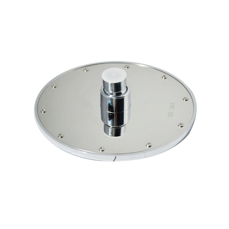 SS 304 RAIN SHOWER ROUND DRIZZLE - VIKING -  ( POLISHED  CHROME -  - 0x300 mm - 0inchX12inch )