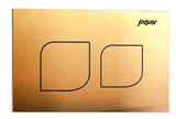 (PRUN) CONTROL PLATE - JAQUAR CISTERN -  ( GOLD - ALIVE - 0x0 mm - 0inchX0inch )