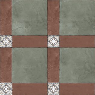 PRIME MO INOX GREEN - CREANZA -  (  - CREANZA VITRIFIED MOROCCAN - 600x600 mm - 24inchX24inch )