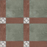 PRIME MO INOX GREEN - CREANZA -  (  - CREANZA VITRIFIED MOROCCAN - 600x600 mm - 24inchX24inch )