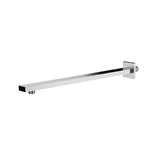 (PRUN)SHOWER ARM RECTANGULAR W/FLANG - VIKING -  ( POLISHED CHROME - BRASS - 450x15 mm - 18inchX0.6inch )