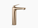 FLUENCE TM TALL SINGLE CONTROL LAV FAUCET W/O DRAIN - KOHLER PREMIUM -  ( VIBRANT BRUSHED BRONZE - PREMIUM - 0x15 mm - 0inchX0.5inch )