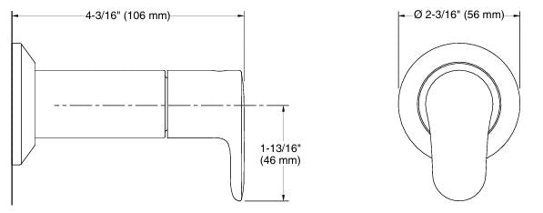 CONCSTOP COCK TRIM FOR 20MM/15MM - KOHLER POPULAR -  ( ROSE GOLD - POPULAR - 0x0 mm - 0inchX0inch )