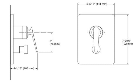 FLUENCE + TM AT235 TRIM + VALVE - KOHLER PREMIUM -  ( VIBRANT BRUSHED BRONZE - PREMIUM - 0x15 mm - 0inchX0.5inch )