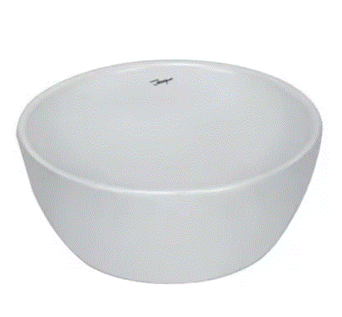 TABLE TOP WASH BASIN - JAQUAR SWARE - ( WHITE - CONTINENTAL - 355x355 mm - 14.2inchX0inch )