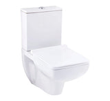 (PRUN) E.W.C W/M ENIGMA EXTD W/SEAT COVER ( BOLT DISTANCE 9INCH) - HINDWARE -  ( IVORY - ITALIAN - 0x0 mm - 0inchx0inch )