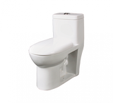 (PRUN) E.W.C VEGA ONE-PIECE S-TRAP 220MM - HINDWARE -  ( STAR WHITE - ITALIAN - 0x0 mm - 0inchx0inch )