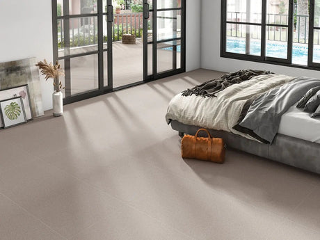 ASH BROWN GLOSSY - SIMPOLO-TILES -  (  - COURTYARD GLOSSY - 1198x598 mm - 48inchX24inch )