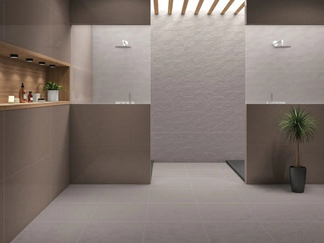 COCOA MUD GLOSSY - SIMPOLO-TILES -  (  - COURTYARD GLOSSY - 1198x598 mm - 48inchX24inch )