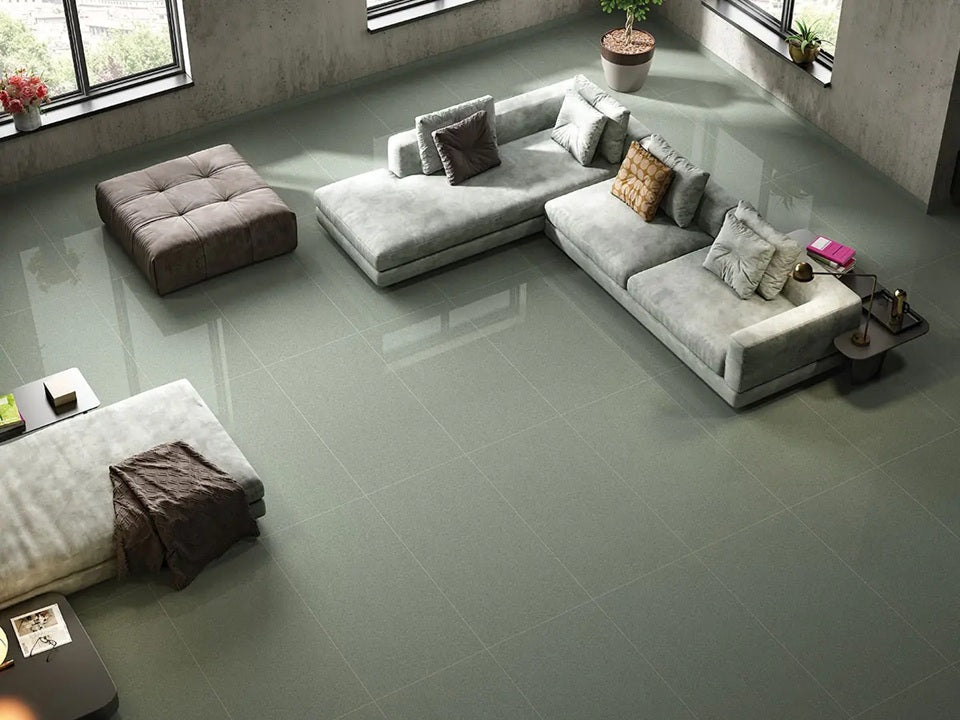 QUEEN MINT GLOSSY - SIMPOLO-TILES -  (  - COURTYARD GLOSSY - 1198x598 mm - 48inchX24inch )