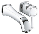 GRANDERA TWO-HOLE BASIN MIXER L-SIZE - GROHE -  ( WHITE - G5 - GRANDERA - 0x0 mm - 0inchX0inch )