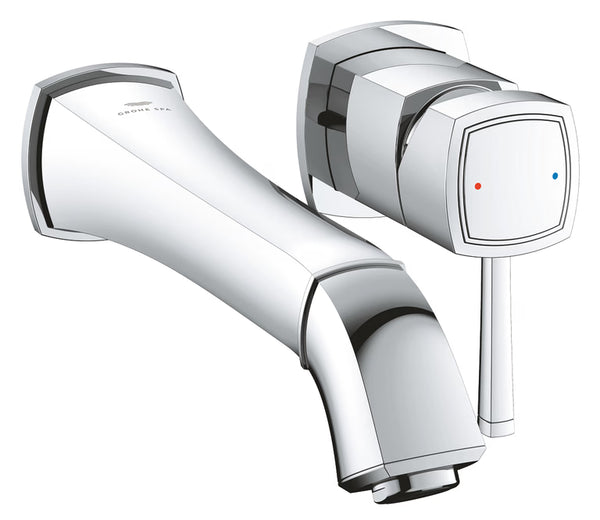 GRANDERA TWO-HOLE BASIN MIXER L-SIZE - GROHE - (CHROME &amp; GOLD - G5 - GRANDERA - 0x0 mm - 0inchX0inch)