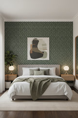 BRAZZIL GREEN WAVES DECOR HL - INDIAN TILES - ( - CRIST DECOR - 1200x600 mm - 48inchX24inch)