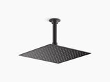 SQUARE ULTRATHIN KATALYT HEADSHOWER - KOHLER PREMIUM -  ( MATTE BLACK - PREMIUM - 254x254 mm - 10.16inchX10.16inch )