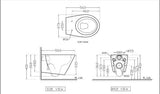 WALL HUNG WC W/SOFT CLOSING S/CVR & ACC.( BOLT DISTANCE 7INCH)- ARTIZE SWARE -  ( WHITE - TRAVINA - 0x0 mm - 0inchX0inch )