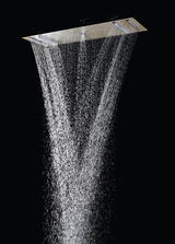 HYDRA LED CEILING SHOWER 4 FLOW WITH INST KIT - LUXELET -  ( ALMOND BEIGE - MIK - 900x300 mm - 36inchX12inch )