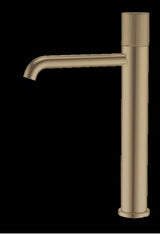 TALL PILLAR BASIN MIXER WITH PROGRESSIVE CARTRIDGE - AQUANT - ( BRUSHED GOLD - - 0x15 mm - 0inchX0.5inch )