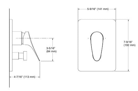 FLUENCE AQUA TURBO 235 - KOHLER PREMIUM -  ( BRUSHED BRONZE - PREMIUM - 0x0 mm - 0inchX0inch )