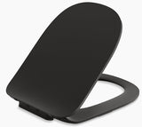 MODERN LIFE EDGE QUIET CLOSE ROUND SEAT COVER FOR 27791IN-HB1 - KOHLER LUXURY -  ( HONED BLACK - LUXURY - 0x0 mm - 0inchX0inch )
