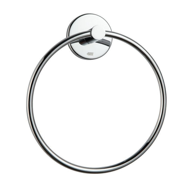 TOWEL RING ROUND W/ROUND FLANGE - JAQUAR FAUCETS - ( CHROME - CONTINENTAL ACC. - 0x0 mm - 0inchX0inch )
