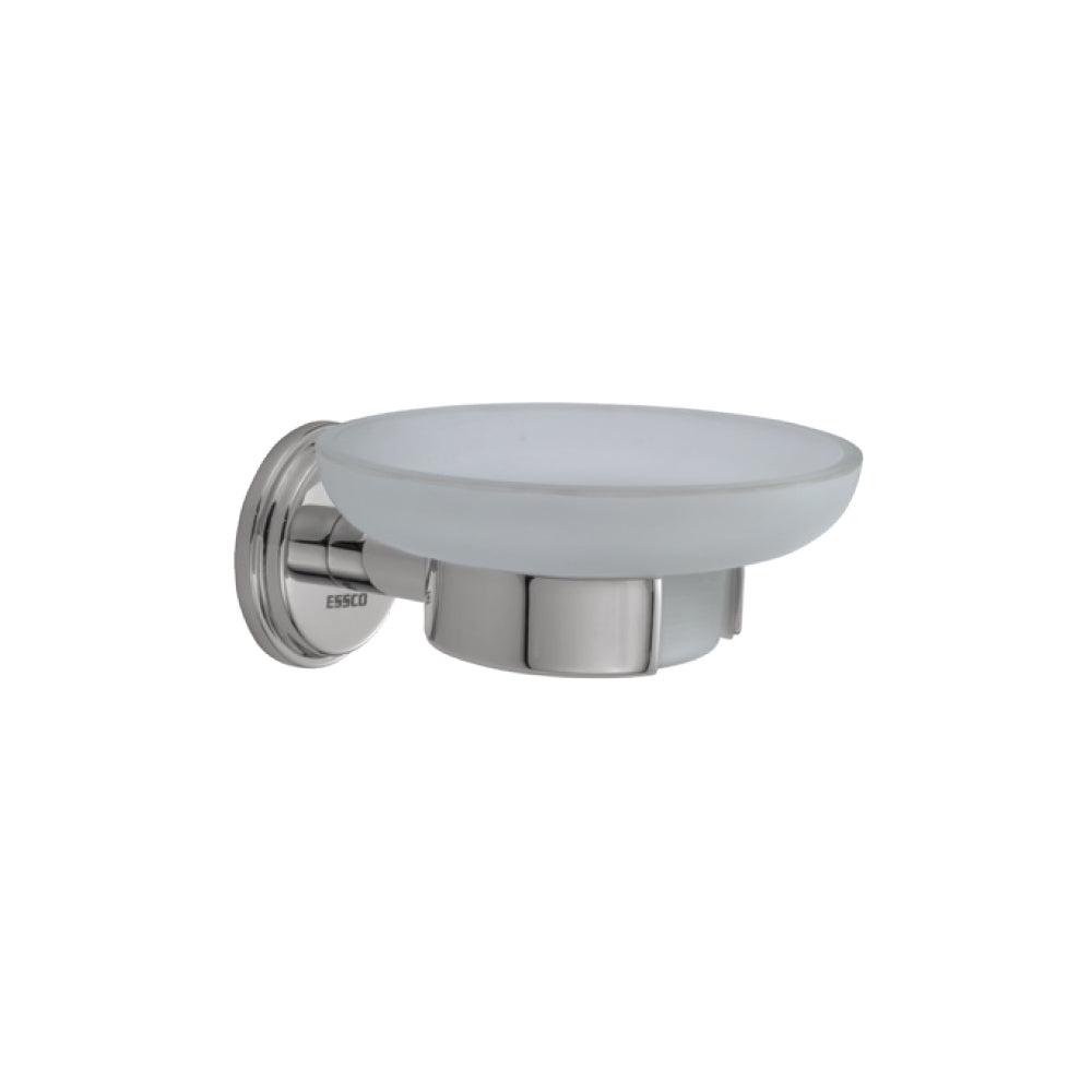 SOAP DISH W/MOUNT & PU FOAM - ESSCO FAUCET -  ( CHROME - ACCESSORIES - 0x0 mm - 0inchx0inch )