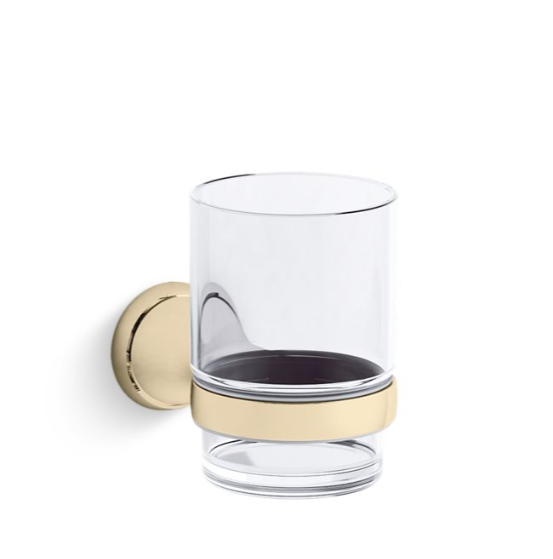 TUMBLER HOLDER - KOHLER POPULAR -  ( FRENCH GOLD - POPULAR - 0x0 mm - 0inchx0inch )