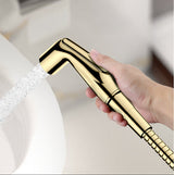 COMP.HEALTH FAUCET W/SPRAY & METAL HOSE - KOHLER POPULAR -  ( FRENCH GOLD - POPULAR - 0x0 mm - 0inchx0inch )