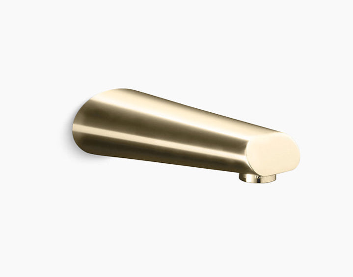 COMP.PLAIN BATH SPOUT W/O DIVERTOR - KOHLER POPULAR -  ( FRENCH GOLD - POPULAR - 0x0 mm - 0inchx0inch )