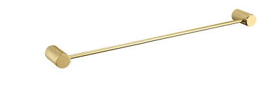 TOWEL ROD 24INCH - AUGA -  ( BRUSHED GOLD - LUMINIA - 0x600 mm - 0inchX24inch )