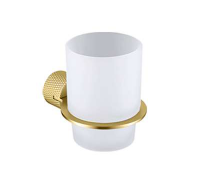 TUMBLER HOLDER - AUGA -  ( BRUSHED GOLD - LUMINIA - 0x0 mm - 0inchx0inch )