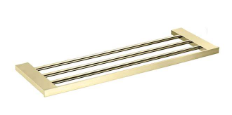 SINGLE TOWEL RACK 24INCH - AUGA -  ( BRUSHED GOLD - LAZIO - 0x600 mm - 0inchX24inch )