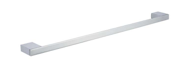 TOWEL ROD 24INCH - AUGA -  ( CHROME - LAZIO - 0x600 mm - 0inchX24inch )